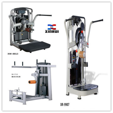 Pin geladene Fitnessgeräte Multi Hip Machine / kommerzielle Leg Swinging Fitnessgeräte hergestellt in China zum Verkauf
